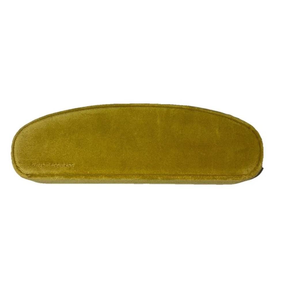 Gucci Jewelry Box Chartreuse Yellow Velvet Necklace Bracelet Gift 8.25x2.5